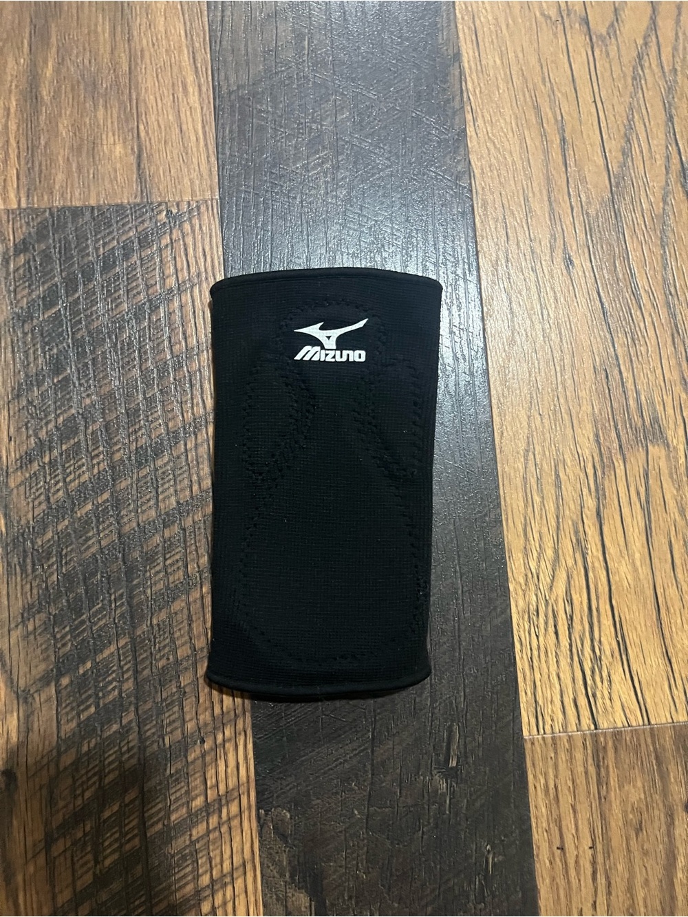 Mizuno Black Wrist Support Sleeve with White Logo
